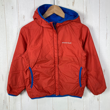 【Kid's 110 ブルー系】 Montbell ( モンベル ) サーマラップ パーカ 化繊ダウン ウェア トップス アウター ジャケット 化繊インサレーション z00056665  化繊インサレーション アウター ジャケット トップス ウェア