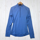 【Men's S ネイビー系】 Icebreaker ( アイスブレーカー ) ゾーン ロングスリーブ ハーフジップ Zone Long Sleeve Half Zip メリノウール ウェア トップス インナー シャツ ロングスリーブシャツ ウール z0005937-1