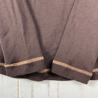 【Men's S ブラウン系】 Smartwool ( スマートウール ) メリノ ロングスリーブ クルー Merino Longsleeve Crew メリノウール ウェア トップス インナー シャツ ロングスリーブTシャツ クルーネック ウール z0005940
