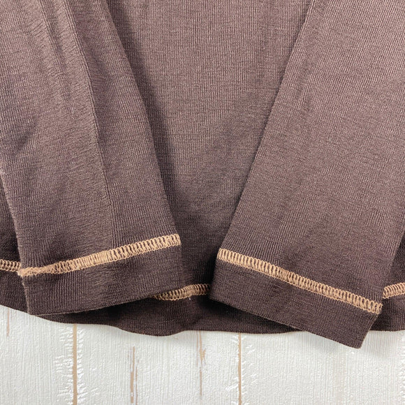 【Men's S ブラウン系】 Smartwool ( スマートウール ) メリノ ロングスリーブ クルー Merino Longsleeve Crew メリノウール ウェア トップス インナー シャツ ロングスリーブTシャツ クルーネック ウール z0005940