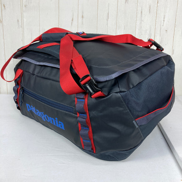 【OneSize ネイビー系】 2026 Patagonia ( パタゴニア ) ブラックホール ダッフル 40L Black Hole Duffel 40L Smolder Blue w/Amanita Red リサイクルポリエステル TPUラミネート パッカブル