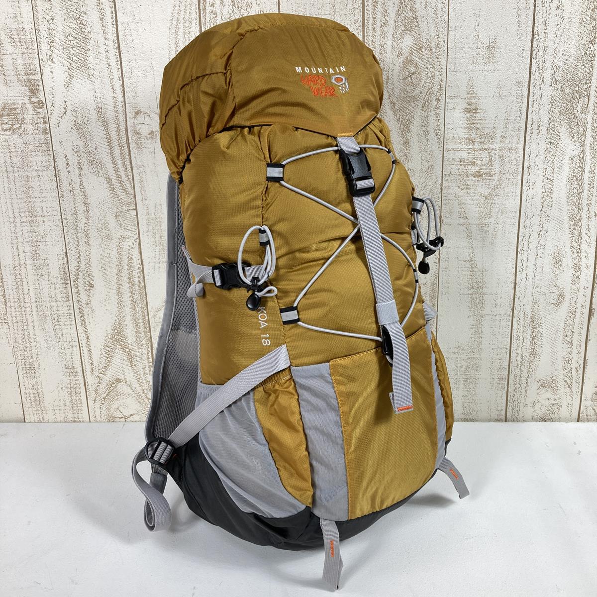 【OneSize オレンジ系】 Mountain Hardwear ( マウンテンハードウェア ) コア 18 Koa 18 ベストパック トレイルランニング ファストハイキング バックパック デイパック 生産終了モデル 入手困難 OE7900  デイパック 容量【