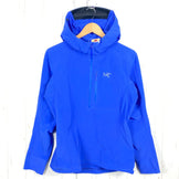 Arcteryx Sigma SL 女款中号蓝色连帽衫。已停产，难觅踪影，尼龙软壳外套。产品编号：z00053752。