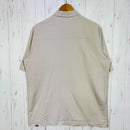 【Men's M アイボリー系】 Houdini ( フーディニ ) メンズ コスモ シャツ Men's Cosmo Shirt 238724 Foggy Mountain z00058225 Foggy Mountain 化繊 ショートスリーブシャツ インナー シャ-8