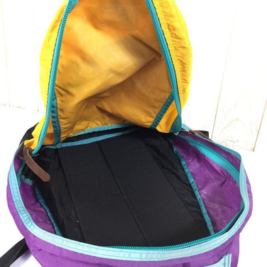 【OneSize パープル系】 Gregory ( グレゴリー ) クラシック デイパック Classic Daypack 26L パープル×オレンジ×ターコイズ シルバータグ 旧タグ アメリカ製 バックパック 入手困難 デイパック 容量【～29L】 バックパック - 【公式】2ndGEAR（セカンドギア）Webショップ【登山用品・アウトドア用品専門 買取販売店】