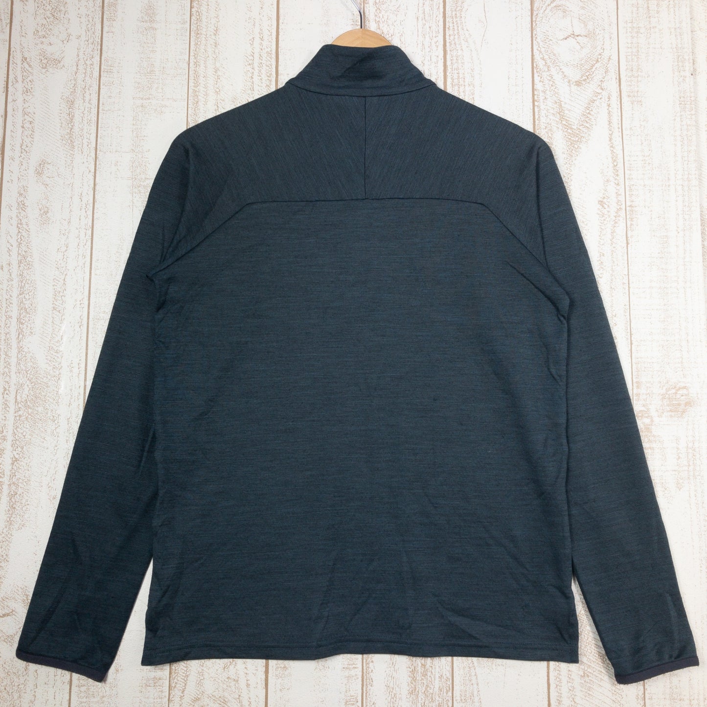 【Women's L チャコール系】 Millet ( ミレー ) キャスター ウール ジップ ロングスリーブ Castor Wool Zip Longsleeve  ウール MIV01738 Women's ダークグレー | Dark Gray ロングスリーブシャツ イ