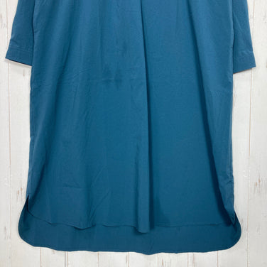 【Women's M ネイビー系】 Mizuno ( ミズノ ) ストレッチ サッカー シャツ ワンピース Stretch Seersucker Shirt Dress ポリエステル ウェア ドレス ワンピース z00060582  ドレス ワンピース ウェア