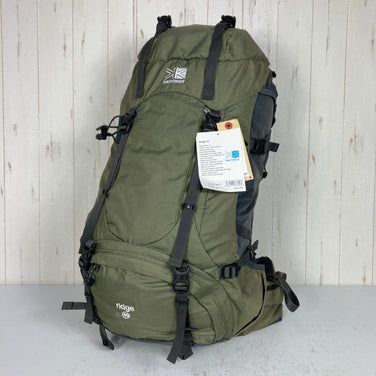 【Unisex OneSize グリーン系】 Karrimor ( カリマー ) リッジ 40 タイプ II Ridge 40 Type II Lt.Khaki 2気室 レインカバー付属 ナイロン バッグ ストレージ バックパック 容量【30L～54L】 z00061095 Lt