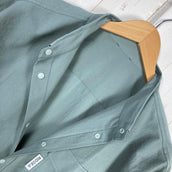 【Men's S グリーン系】 Ridge Mountain Gear ( リッジマウンテンギア ) ベーシック ロングスリーブ シャツ Basic Long Sleeve Shirt Sage Green ポリエステル ウェア トップス インナー シャツ ロングス