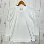 【Unisex S ホワイト系】 Bring ( ブリング ) ドライコットニー ロングスリーブ ティーシャツ DRYCOTTONY Long sleeve T-shirt ポリエステル ウェア トップス インナー シャツ ロングスリーブTシャツ クルーネック 化繊