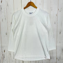 【Unisex S ホワイト系】 Bring ( ブリング ) ドライコットニー ロングスリーブ ティーシャツ DRYCOTTONY Long sleeve T-shirt ポリエステル ウェア トップス インナー シャツ ロングスリーブTシャツ クルーネック 化繊-1