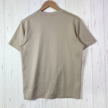 【Men's M ベージュ系】 Marmot ( マーモット ) マウンテン フォト ハーフスリーブ ティー Mountain Photo Half Sleeve Tee ポリエステル ウェア トップス インナー シャツ ショートスリーブTシャツ クルーネック 化繊