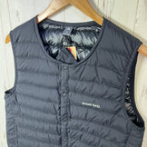 【Men's S ブラック系】 Montbell ( モンベル ) スペリオ ダウン ラウンド ネック ベスト Superior Down Round Neck Vest ダウン ウェア トップス ベスト ダウンインサレーション z00054969  ダウンインサレ