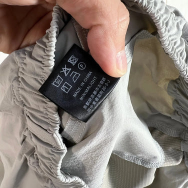 男女通用款 3 号，灰色，Minimalight 普通长裤，尼龙软壳面料，长裤，z00053958