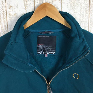 【Men's M ブルー系】Blurr ( ブラー ) クライミング フルジップ スウェット トップ | オーガニックコットン | ジャケット メーカー消滅 入手困難 International Men's コットン アウター ジャケット トップス ウェア - 【公式】2ndGEAR（セカンドギア）Webショップ【登山用品・アウトドア用品専門 買取販売店】