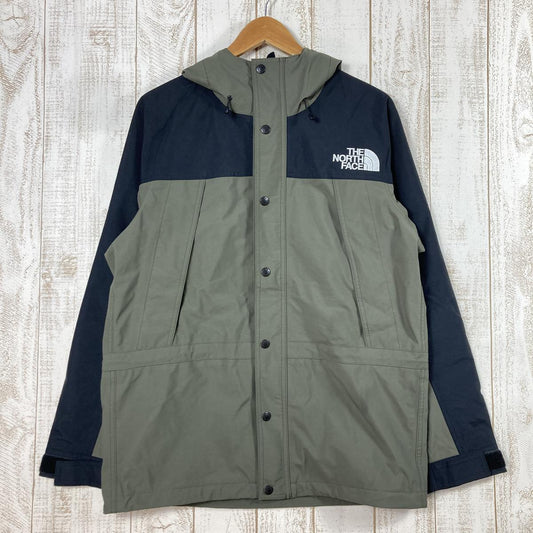 【男款M绿】The North Face Mountain Light Jacket Gore-Tex 硬壳连帽衫 NP11834 亚洲男士硬壳外套