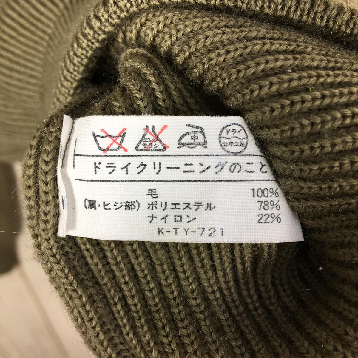 【Men's XL ブラウン系】 The North Face ( ザ・ノースフェイス ) スウェードパッチ ウール セーター Suede-Patched Wool Sweater ニット プルオーバー 茶タグ 旧タグ ビンテージ 生産終了モデル 入手困難 Asian