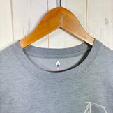 【Men's S グレー系】 Montbell ( モンベル ) 50th WIC. ロングスリーブ T ムーンライト テント 50th WIC. Long Sleeve T Moon Light Tent ポリエステル ウェア トップス インナー シャツ ロング