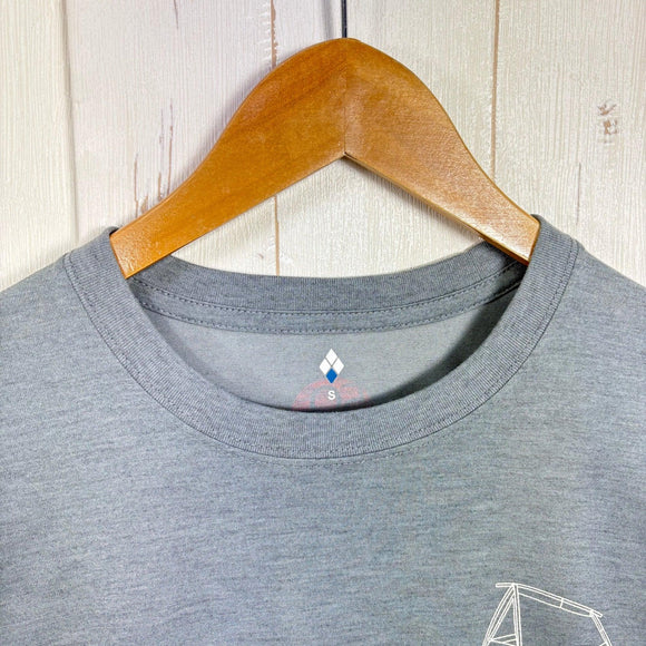 【Men's S グレー系】 Montbell ( モンベル ) 50th WIC. ロングスリーブ T ムーンライト テント 50th WIC. Long Sleeve T Moon Light Tent ポリエステル ウェア トップス インナー シャツ ロング
