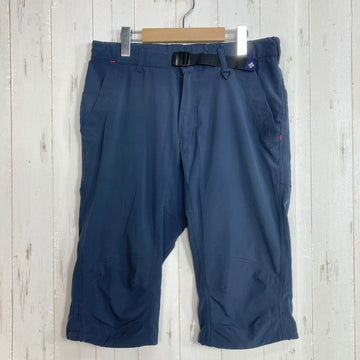 【Men's M ネイビー系】 Columbia ( コロンビア ) タイム トゥ トレイル ニー パンツ Time to Trail Knee Pant 4WAYストレッチ オムニシールド オムニシェイド ポリエステル ウェア ボトムス ショーツ ショートパンツ