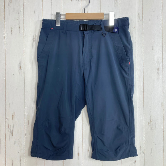 【Men's M ネイビー系】 Columbia ( コロンビア ) タイム トゥ トレイル ニー パンツ Time to Trail Knee Pant 4WAYストレッチ オムニシールド オムニシェイド ポリエステル ウェア ボトムス ショーツ ショートパンツ