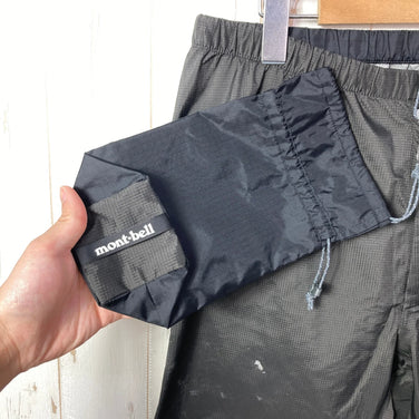 【Men's M-Short ブラック系】 Montbell ( モンベル ) サンダーパス パンツ Thunder Pass Pants ナイロン ウェア ボトムス ロングパンツ レインシェル z00058363  レインシェル ロングパンツ ボトムス ウェア