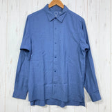 【Unisex M ブルー系】 Yamatomichi ( 山と道 ) メリノ シャツ Merino Shirt メリノウール ウェア トップス インナー シャツ ロングスリーブシャツ ウール z00057836  ウール ロングスリーブシャツ インナー シャツ ト
