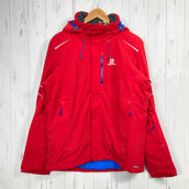 【Men's S レッド系】 Salomon ( サロモン ) アイスストーム ジャケット Icestorm Jacket スキージャケット 中綿 ストレッチ 化繊ダウン ウェア トップス アウター ジャケット ソフトシェル z00060181 ソフトシェル ア