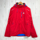 【Men's S レッド系】 Salomon ( サロモン ) アイスストーム ジャケット Icestorm Jacket スキージャケット 中綿 ストレッチ 化繊ダウン ウェア トップス アウター ジャケット ソフトシェル z00060181  ソフトシェル ア-1