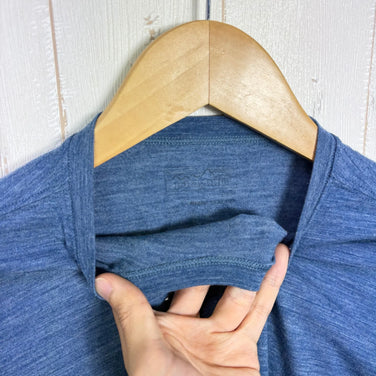 【Men's S ネイビー系】 2016 Patagonia ( パタゴニア ) キャプリーン メリノ デイリー ティーシャツ Merino Daily T-Shirt メリノウール ウェア トップス インナー シャツ ショートスリーブTシャツ クルーネック ウール