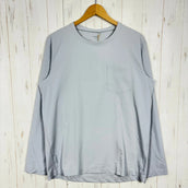 【Men's M グレー系】 Houdini ( フーディニ ) メンズ カバークルー ロングスリーブ M's Cover Crew Long Sleeve 258694 ground grey z00058227 ground grey 化繊 ロングスリーブTシ