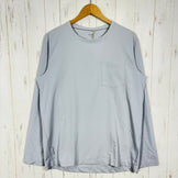 【Men's M グレー系】 Houdini ( フーディニ ) メンズ カバークルー ロングスリーブ M's Cover Crew Long Sleeve 258694 ground grey z00058227 ground grey 化繊 ロングスリーブTシ