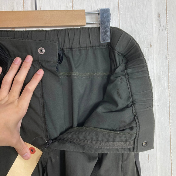 【Women's M グレー系】 Mammut ( マムート ) ボンブー ライト 3/4 2イン1 パンツ BOMBOO Light 3/4 2in1 Pants Women 耐久撥水 ストレッチ コンバーチブル トレッキングパンツ ポリエステル ウェア ボトムス