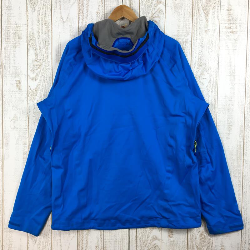 【Men's XL ブルー系】 Mountain Hardwear ( マウンテンハードウェア ) トリニティ ジャケット Trinity Jacket ドライqコア 防水 ソフトシェル フーディ OM4501 Men's  ソフトシェル アウター ジャケット トッ