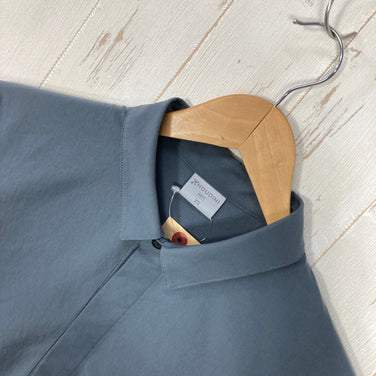 【Men's XS グレー系】 Houdini ( フーディニ ) コスモ シャツ Cosmo Shirt ポリエステル ウェア トップス インナー シャツ ショートスリーブシャツ 化繊 z00059891  化繊 ショートスリーブシャツ インナー シャツ トップス