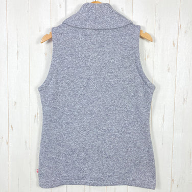 Sanseisha 男士中灰色 Caravan 针织抓绒背心。这款涤纶抓绒背心是任何造型的完美搭配。产品代码：z00054614。