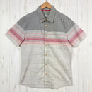 【Men's S グレー系】 Millet ( ミレー ) タメル ショートスリーブ シャツ Tamel Short Sleeve Shirt Castel Rock ポリエステル ウェア トップス インナー シャツ ショートスリーブシャツ コットン z00055-1