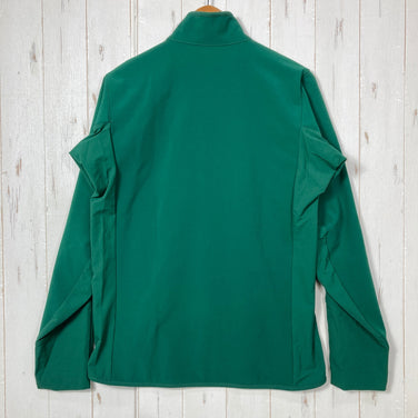 【Men's S グリーン系】 2015 Patagonia ( パタゴニア ) アズ ハイブリッド ジャケット Adze Hybrid Jacket HNT ソフトシェル ポリエステル ウェア トップス アウター ジャケット フリース ポーラテック・ウィンドブロッ
