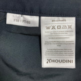 Houdini Ci 男士 L 码黑色合成羽绒裤，采用 PrimaLoft Gold Active 保暖材料 (z00056536)。