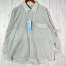 【Unisex M アイボリー系】 Paper Sky Wear ( ペーパースカイ ウェア ) ウィンドビッグシャツ WIND BIG SHIRT ECRU ナイロン ウェア トップス インナー シャツ ロングスリーブシャツ 化繊 z00053707 ECRU 化繊-1