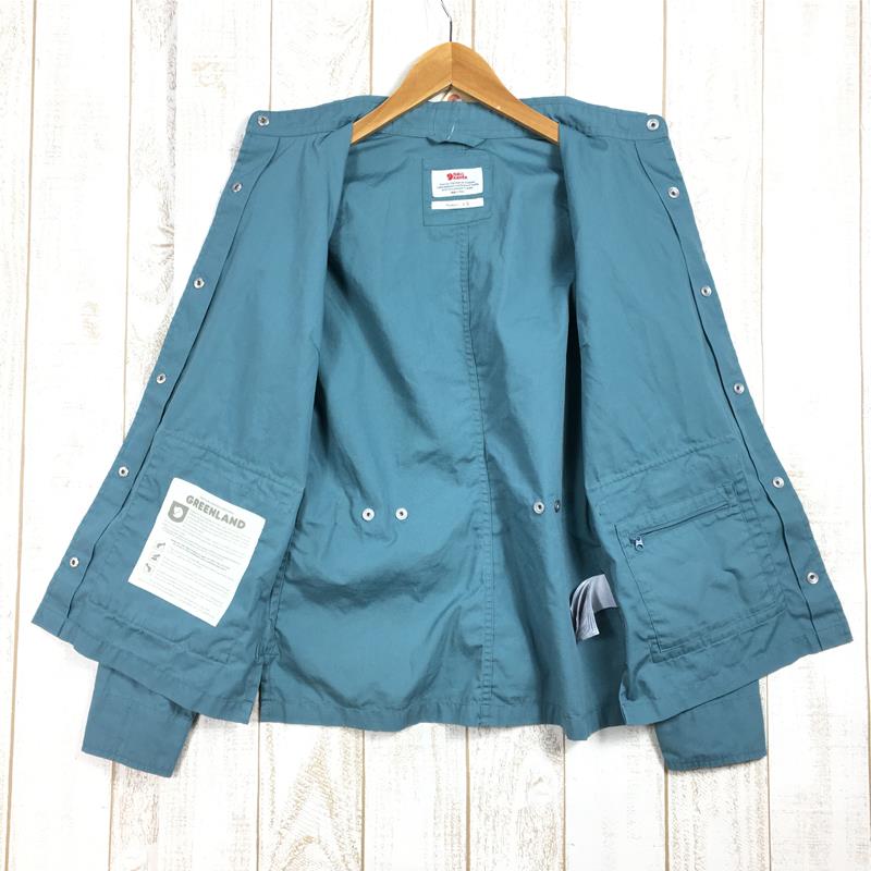 【女款S绿】Fjallraven格陵兰衬衫衬衫外套G-1000 89988女款森林绿棉外套上衣U