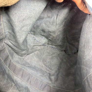 【OneSize ネイビー系】 1990s Eastpak ( イーストパック ) コーデュラナイロン ラージ ダッフルバッグ Cordura Nylon Large Duffle Bag 生産終了モデル 入手困難 旧タグ アメリカ製 OPTIジッパー ナイロン バ