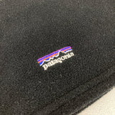 【OneSize ブラック系】 2003 Patagonia ( パタゴニア ) シンチラ ネックゲイター 入手困難 旧ロゴ 刺繍ロゴ フリース ウェア ウェア小物 ネックウェア ネックゲイター ネックウォーマー z00054231  ネックゲイター ネックウォーマ