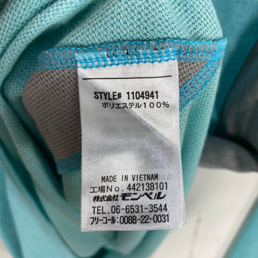 【Women's M ブルー系】 Montbell ( モンベル ) ウイックロン ZEO ロングスリーブ ジップシャツ Wicron ZEO Long Sleeve Zip Shirt ポリエステル ウェア トップス インナー シャツ ロングスリーブシャツ 化繊