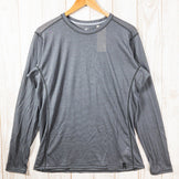 【Men's L チャコール系】 Teton Bros ( ティートンブロス ) アクシオ ライト ロングスリーブ Axio Lite Long Sleeve ウール TB231-25M Asian Men's ウール ロングスリーブTシャツ クルーネック インナー - 【公式】2ndGEAR（セカンドギア）Webショップ【登山用品・アウトドア用品専門 買取販売店】