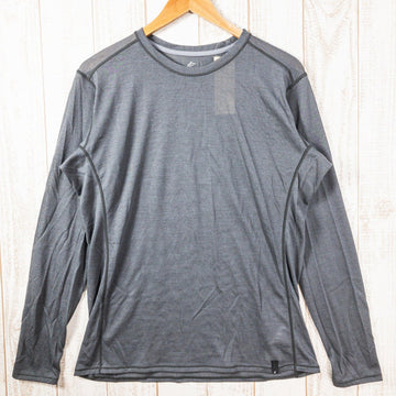 【Men's L チャコール系】 Teton Bros ( ティートンブロス ) アクシオ ライト ロングスリーブ Axio Lite Long Sleeve ウール TB231-25M Asian Men's ウール ロングスリーブTシャツ クルーネック インナー - 【公式】2ndGEAR（セカンドギア）Webショップ【登山用品・アウトドア用品専門 買取販売店】