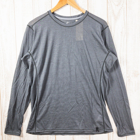【Men's L チャコール系】 Teton Bros ( ティートンブロス ) アクシオ ライト ロングスリーブ Axio Lite Long Sleeve ウール TB231-25M Asian Men's ウール ロングスリーブTシャツ クルーネック インナー - 【公式】2ndGEAR（セカンドギア）Webショップ【登山用品・アウトドア用品専門 買取販売店】