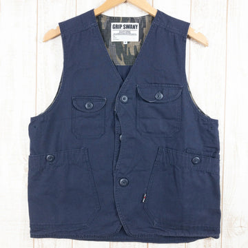 【Men's M ネイビー系】 Grip Swany ( グリップスワニー ) ファイヤー プルーフ ベスト Fire Proof Vest コットン GSV-02 Asian Men's コットン ベスト トップス ウェア - 【公式】2ndGEAR（セカンドギア）Webショップ【登山用品・アウトドア用品専門 買取販売店】