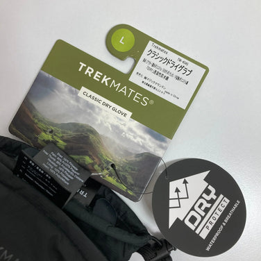 【L ブラック系】 Trekmates（トレックメイツ） クラシック ドライ グローブ Classic Dry Glove ポリエステル TM-004545 グローブ 手袋 ウェア小物 ウェア - 【公式】2ndGEAR（セカンドギア）Webショップ【登山用品・アウトドア用品専門 買取販売店】