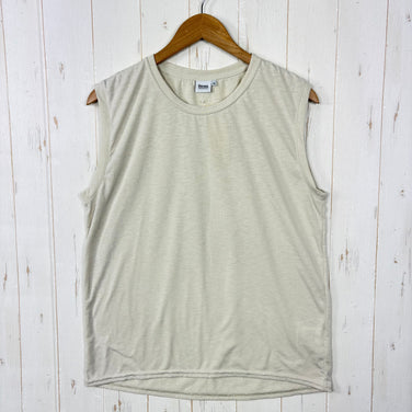【Unisex M アイボリー系】 Bring ( ブリング ) ドライ コットニー スリーブレス Tシャツ DRYCOTTONY Sleeveless T-shirt Beige ポリエステル ウェア トップス インナー シャツ タンクトップ ノースリーブシャツ z0